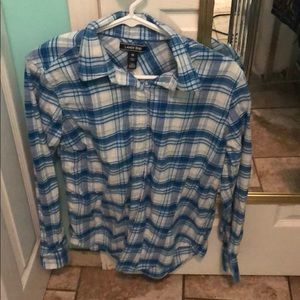 Flannel button down